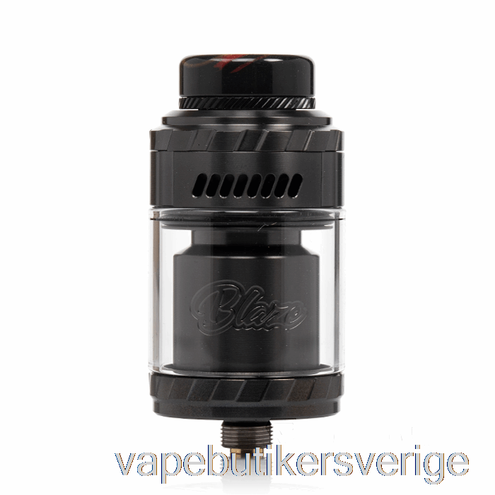 Vape Sverige Thunderhead Creations Blaze Solo 25mm Rta Gunmetal